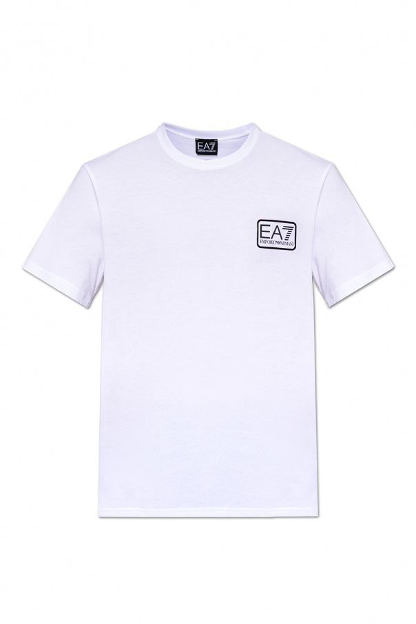 EMPORIO ARMANI SEQUINNED LOAFERS T-shirt with logo