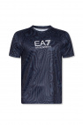 Emporio Armani Kids triple logo T-shirt Patterned T-shirt