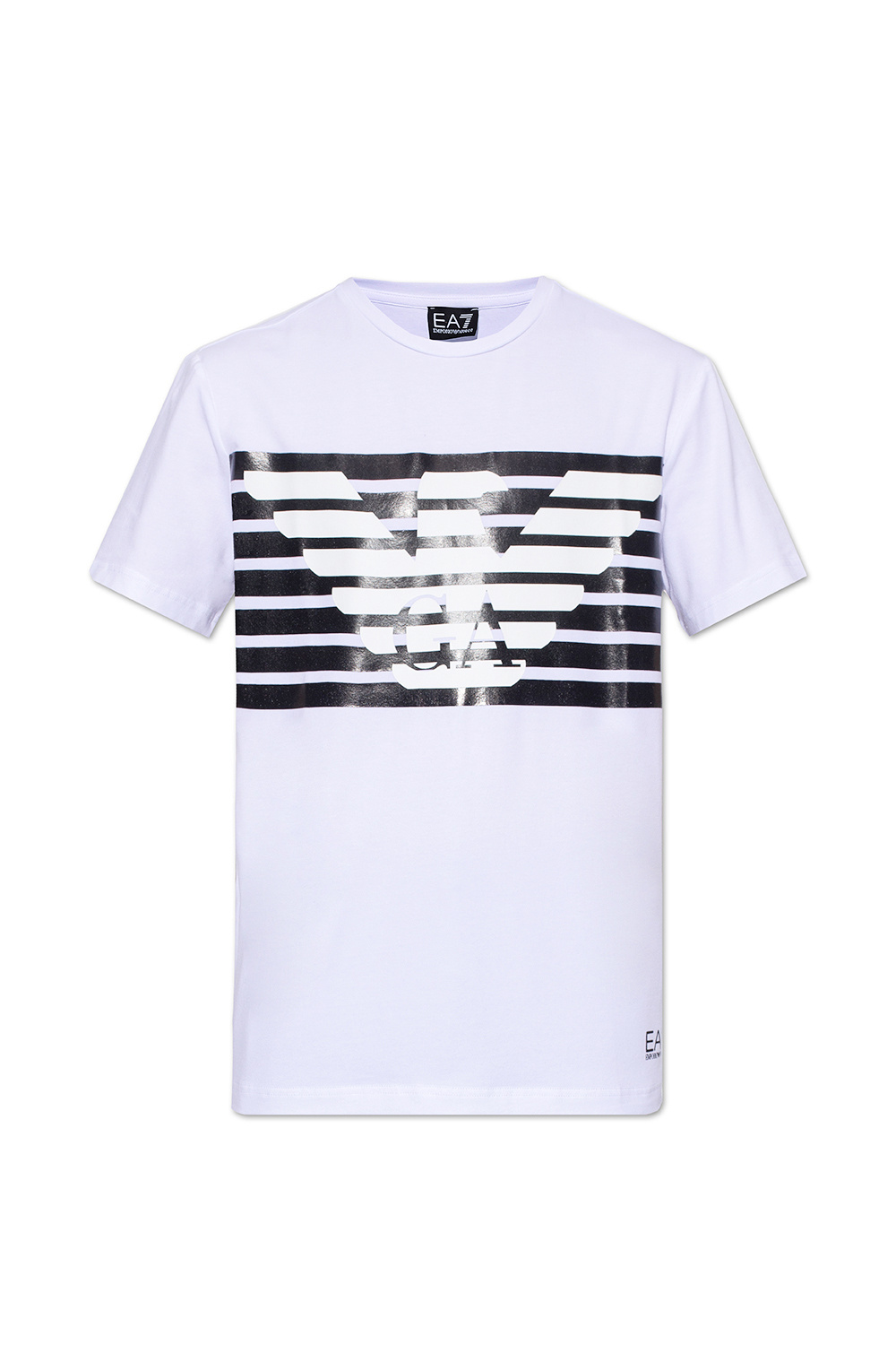 EA7 Emporio armani straight T-shirt with logo