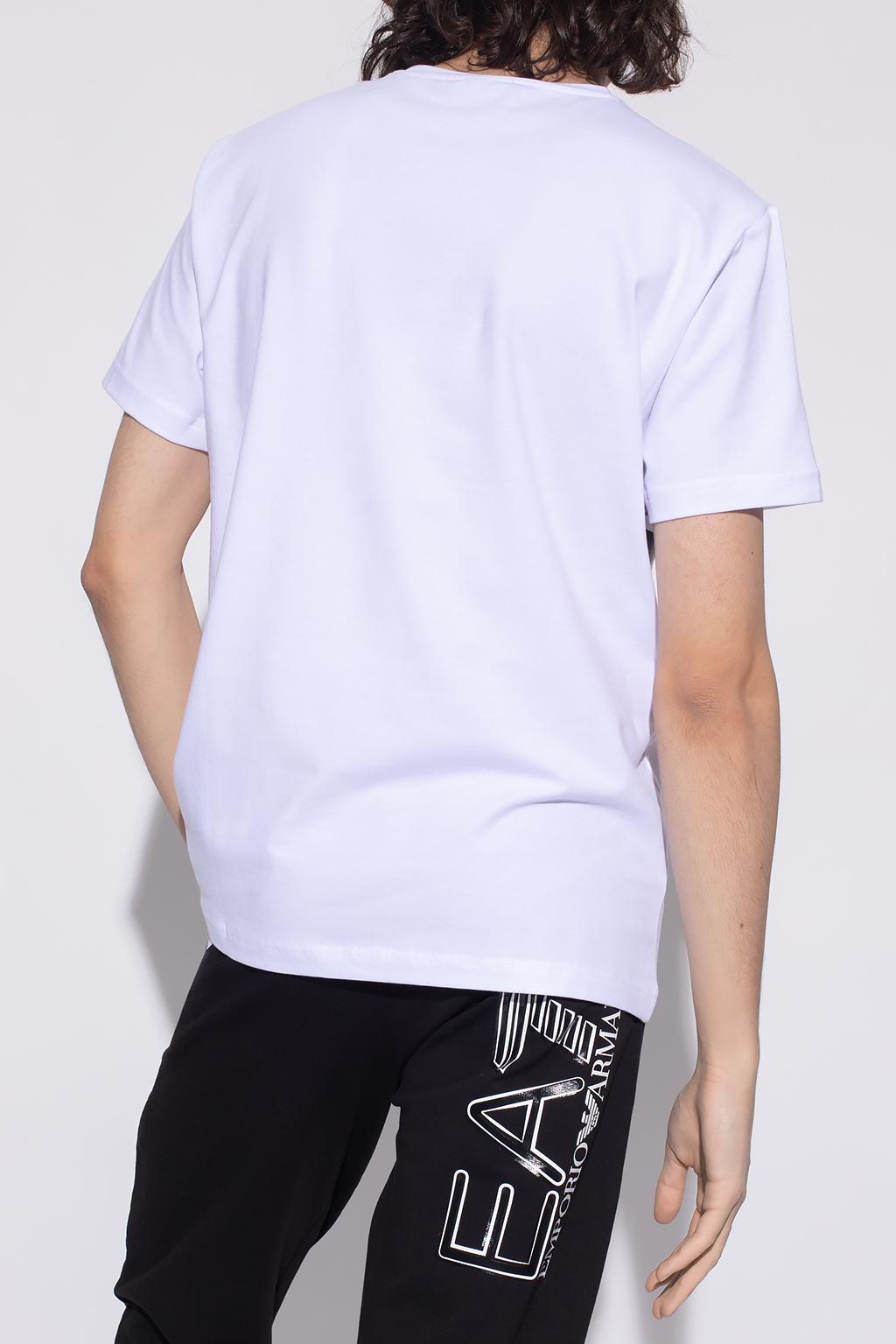 EA7 Emporio armani straight T-shirt with logo