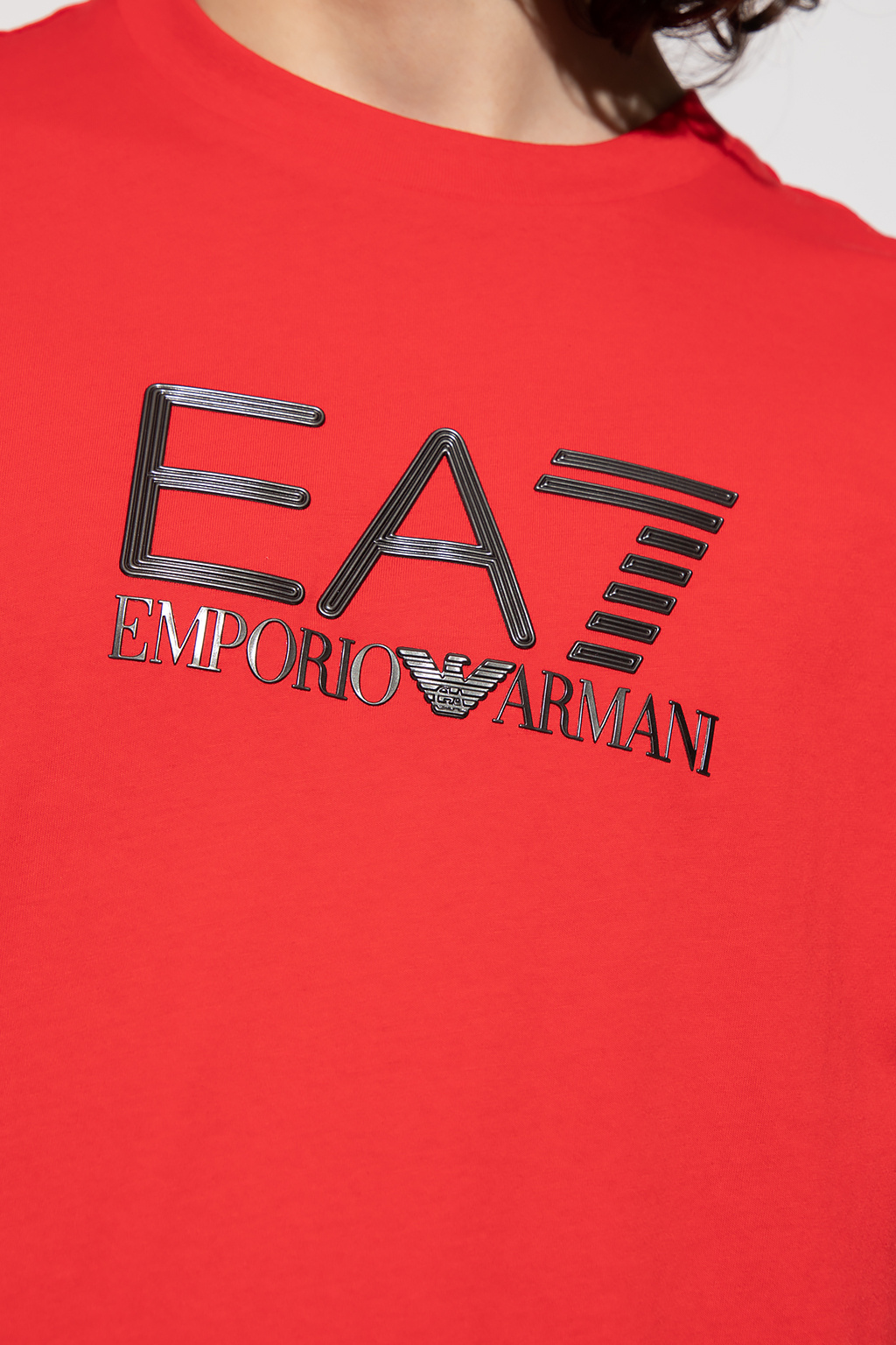 Armani спортивный костюм большого размера T-shirt with logo