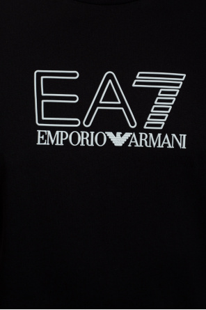 EA7 Emporio Armani Emporio Armani Kids eagle logo knit jumper