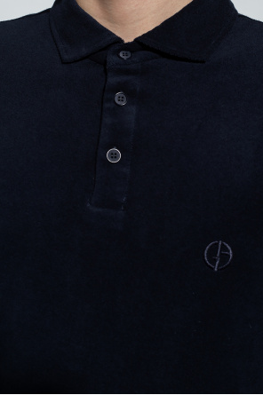 Giorgio Armani Long-sleeved Neuf polo shirt