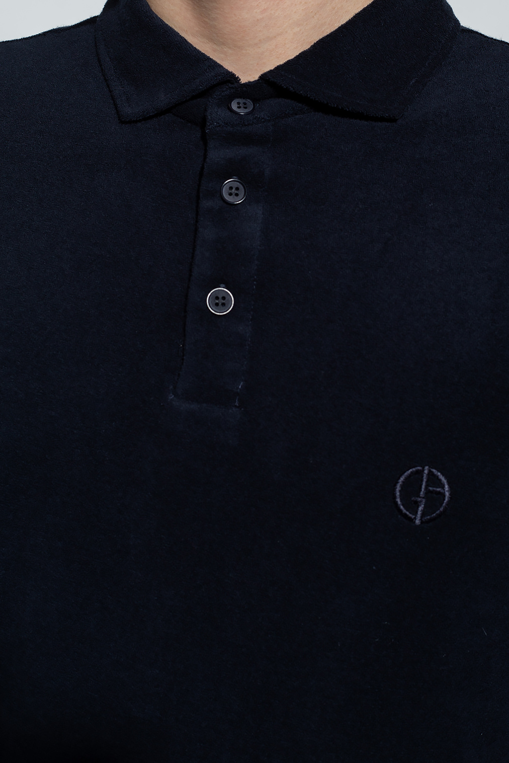 Giorgio Armani Long-sleeved polo shirt