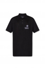 Giorgio Armani Long-sleeved Pique Polo Shirt