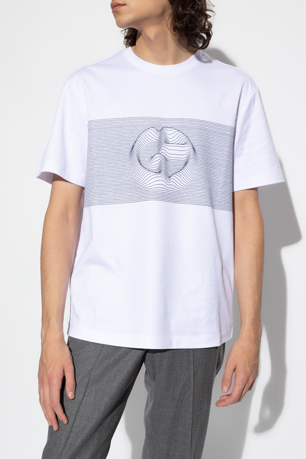 Giorgio Armani Embroidered T-shirt