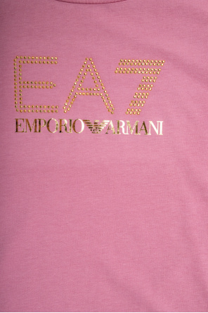 EA7 Emporio armani crew-neck T-shirt with logo