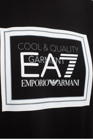 Ea7 Emporio Armani printed logo sweatshirt Logo T-shirt