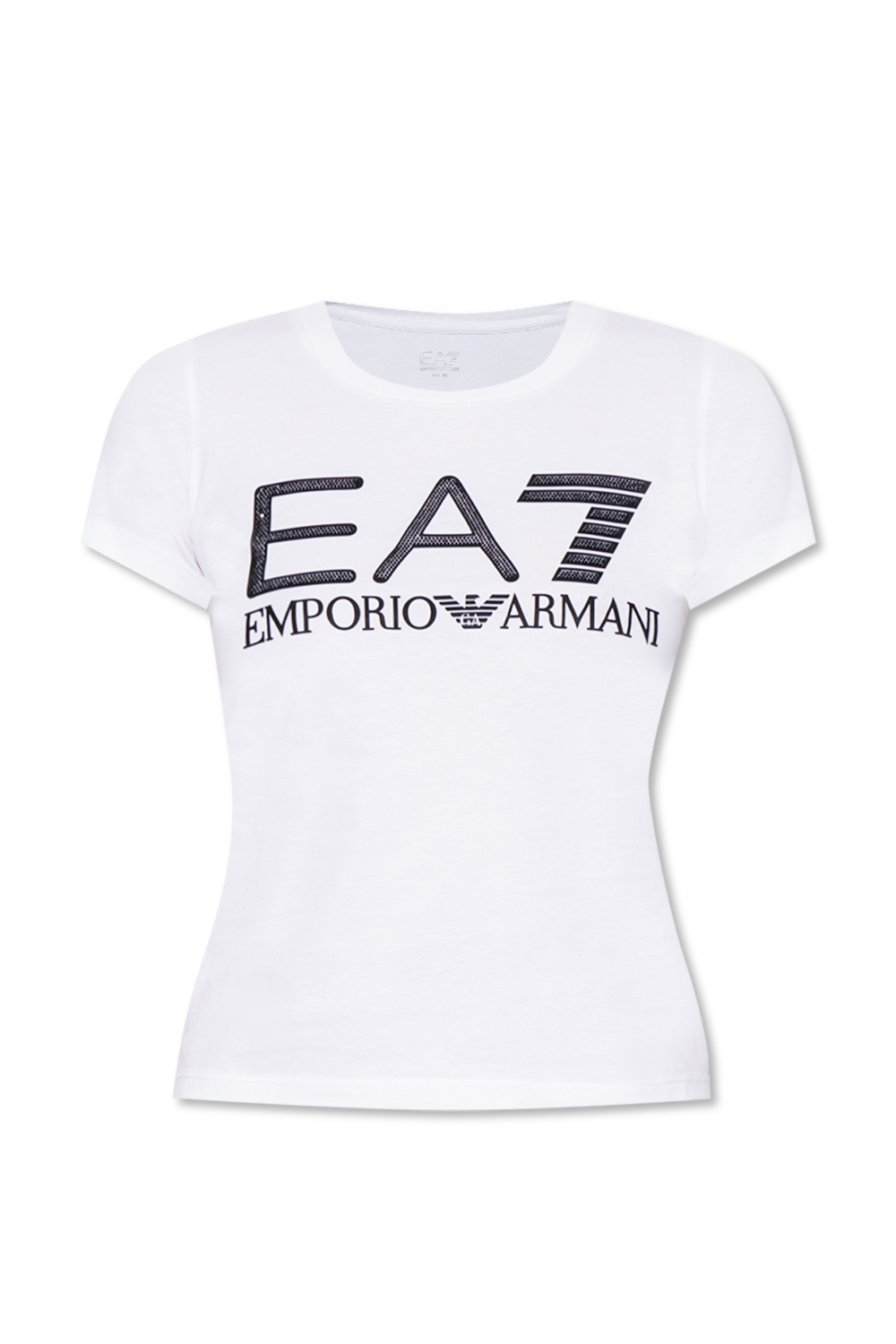 Emporio Armani mid-rise straight leg jeans Logo T-shirt