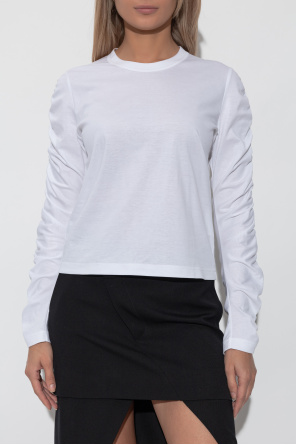 Drava Sweater Womens Ivory Cotton top