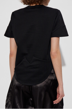 Comme des Garçons Noir Kei Ninomiya T-shirt with asymmetric finish