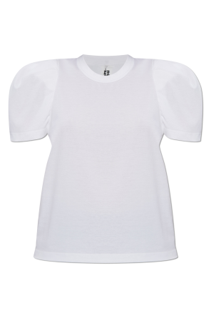 T-shirt with decorative sleeves