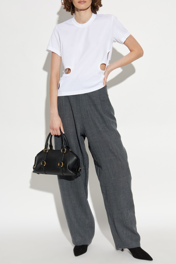 Comme des Garçons Noir Kei Ninomiya Top mit dekorativen Ausschnitten