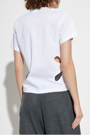 Comme des Garçons Noir Kei Ninomiya Top mit dekorativen Ausschnitten