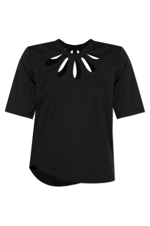 Top mit dekorativen Ausschnitten