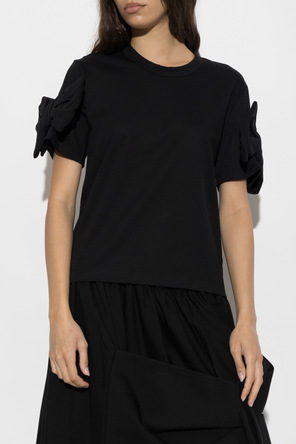 Comme des Garçons Noir Kei Ninomiya T-shirt with decorative appliqués