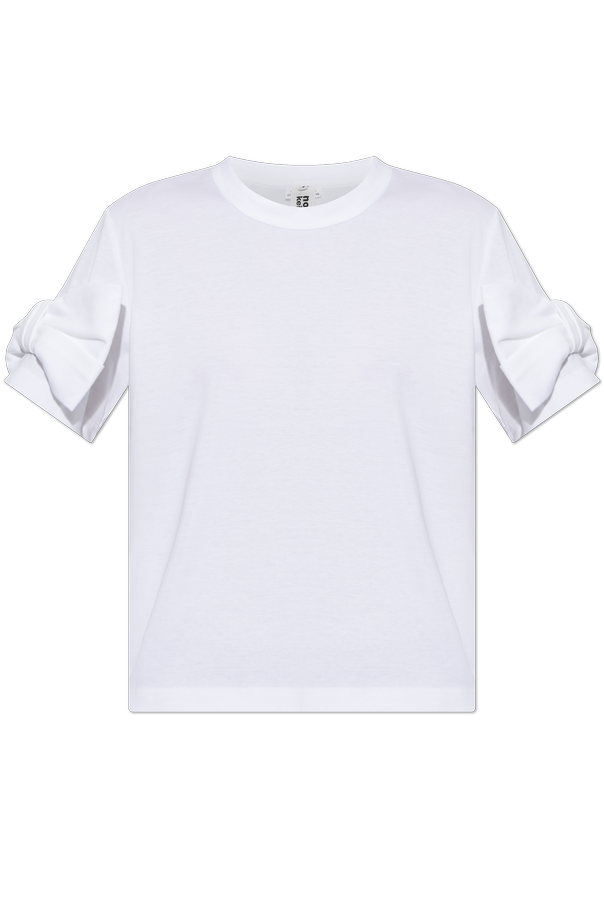 T-shirt with decorative appliqués od Comme des Garçons Noir Kei Ninomiya