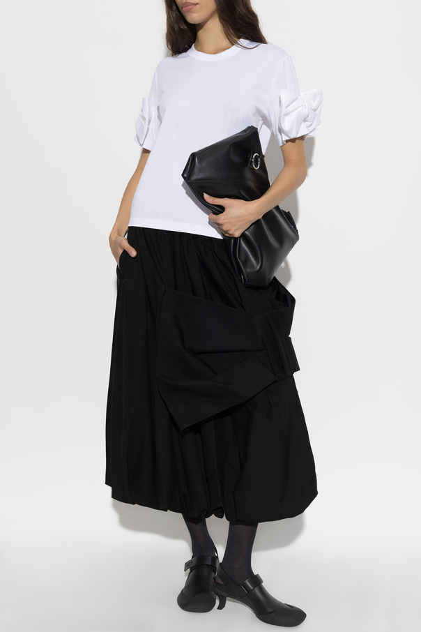 Comme des Garçons Noir Kei Ninomiya T-shirt with decorative appliqués