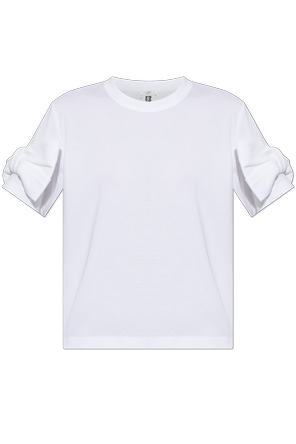 T-shirt with decorative appliqués