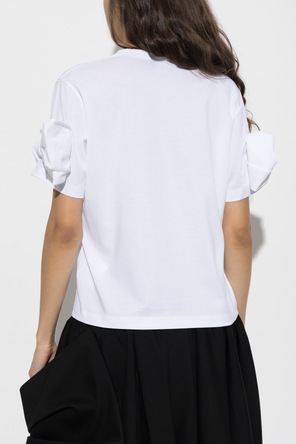 Comme des Garçons Noir Kei Ninomiya T-shirt with decorative appliqués
