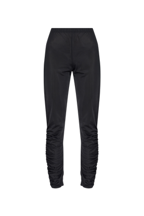 Pants with ruching