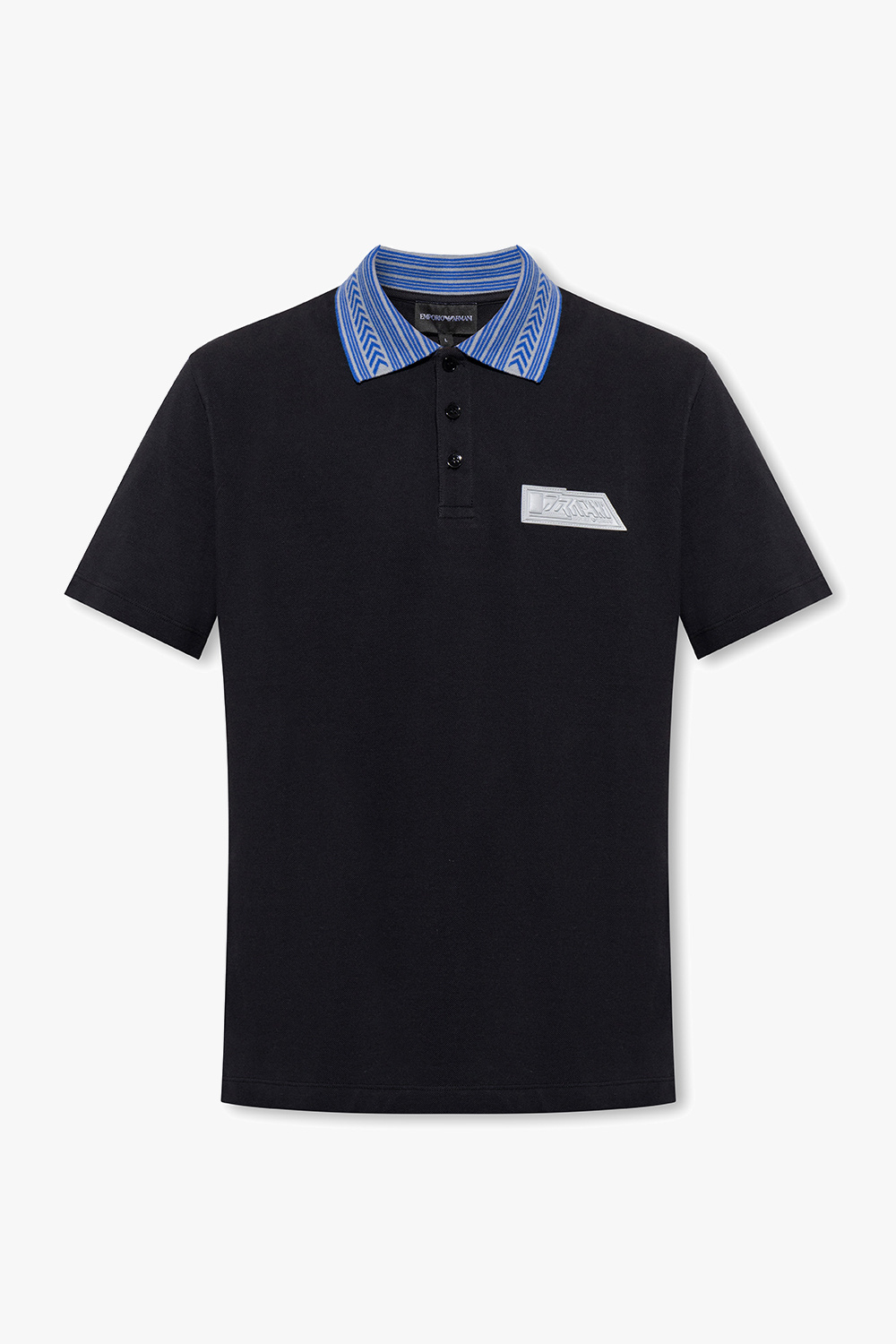 Emporio Armani Patched polo shirt