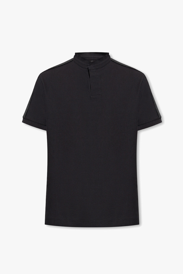 Emporio Armani T-shirt with standing collar