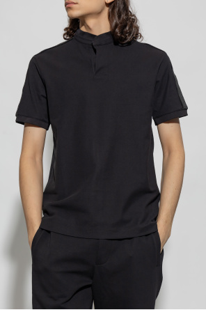 Emporio Armani T-shirt with standing collar