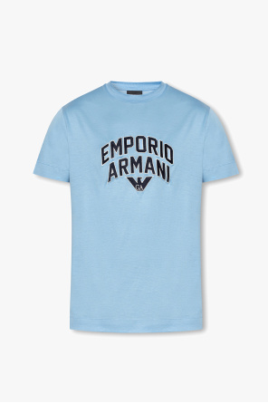 Emporio Armani metallic shoulder bag