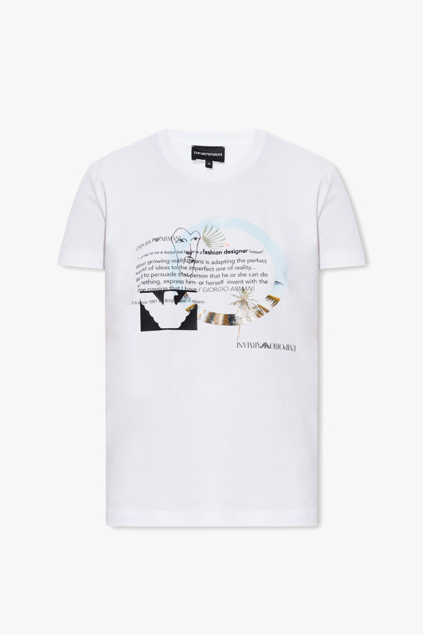 Emporio armani Ea7 T-shirt from the ‘Sustainable’ collection