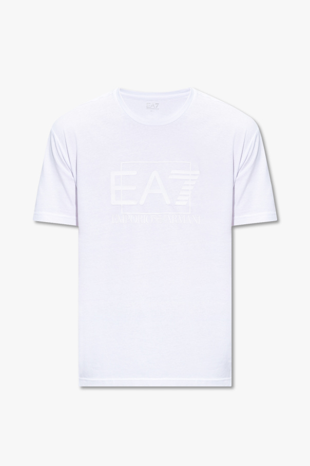 EA7 Emporio Armani Bawełniany t-shirt