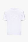 Ea7 Emporio Armani logo-print stretch-cotton shorts