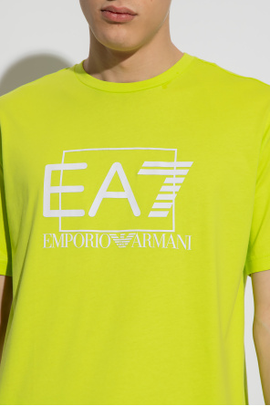 armani exchange logo embossed zip up hoodie item Cotton T-shirt