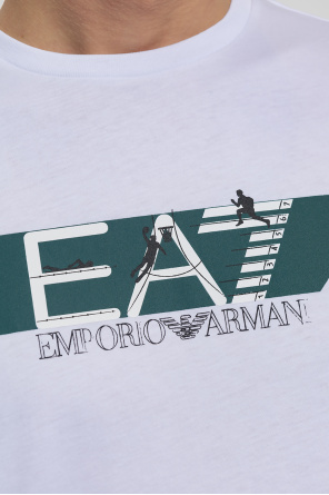 EA7 Emporio Armani Ea7 Emporio Armani logo-print track suit Grün