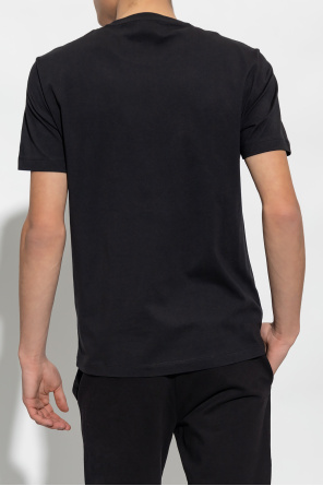 EA7 Emporio Armani black T-shirt with logo