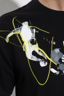 EA7 Emporio Armani BLACK T-shirt with logo