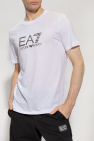 EA7 Emporio Armani WHITE T-shirt with logo