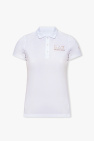 EA7 Emporio Armani WHITE Polo shirt with logo