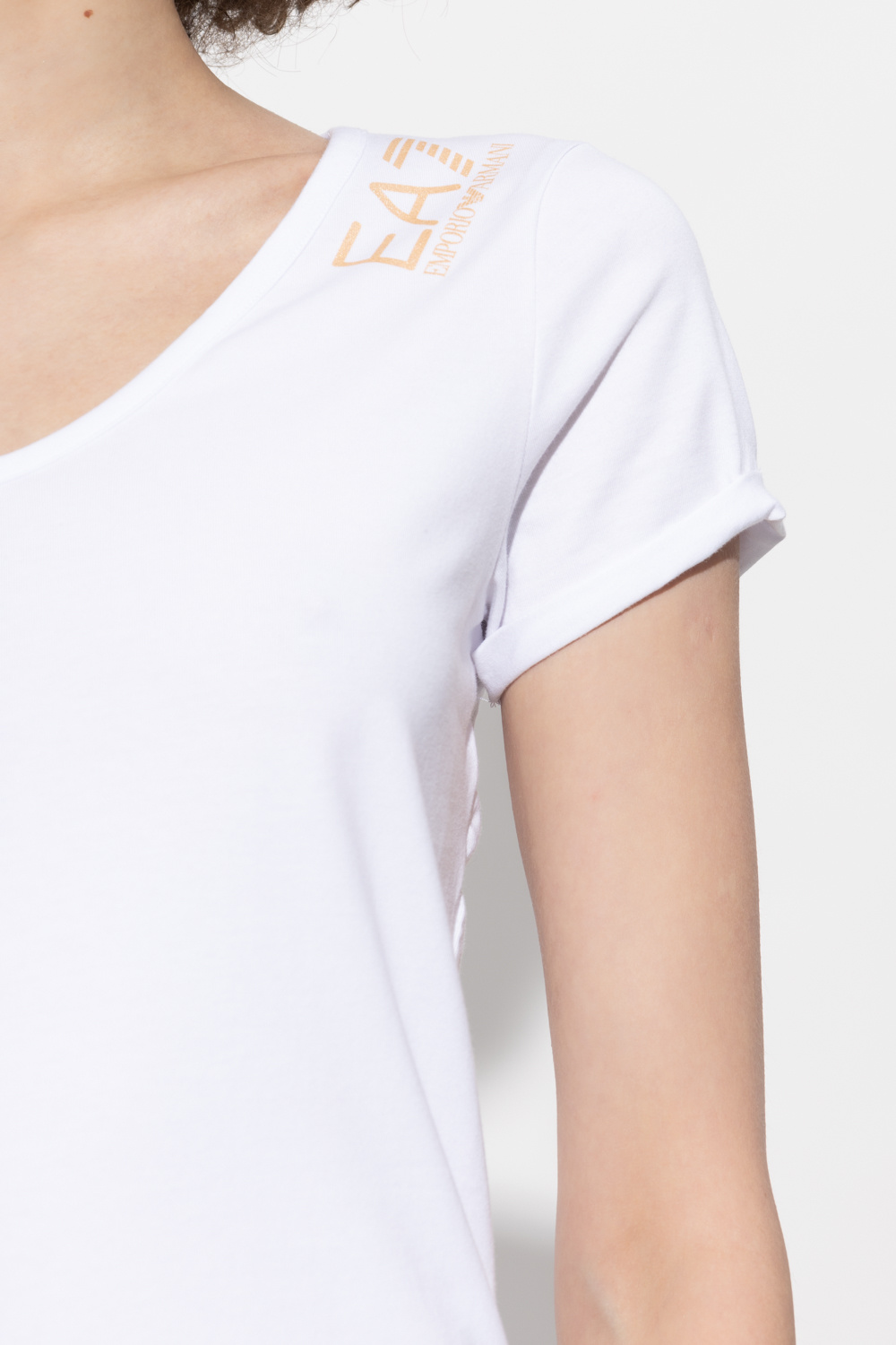 positie incident bonen EA7 Emporio Armani T-shirt with logo | Women's Clothing | Vitkac