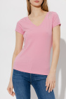 EA7 Emporio Armani PINK T-shirt with logo