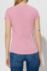 EA7 Emporio Armani PINK T-shirt with logo