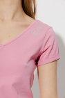 EA7 Emporio Armani PINK T-shirt with logo