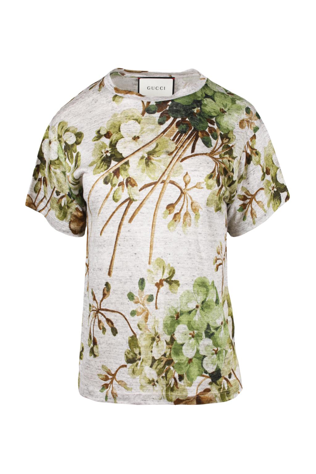 Linen T-shirt Gucci - Vitkac Australia