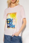 Zimmermann Printed linen T-shirt