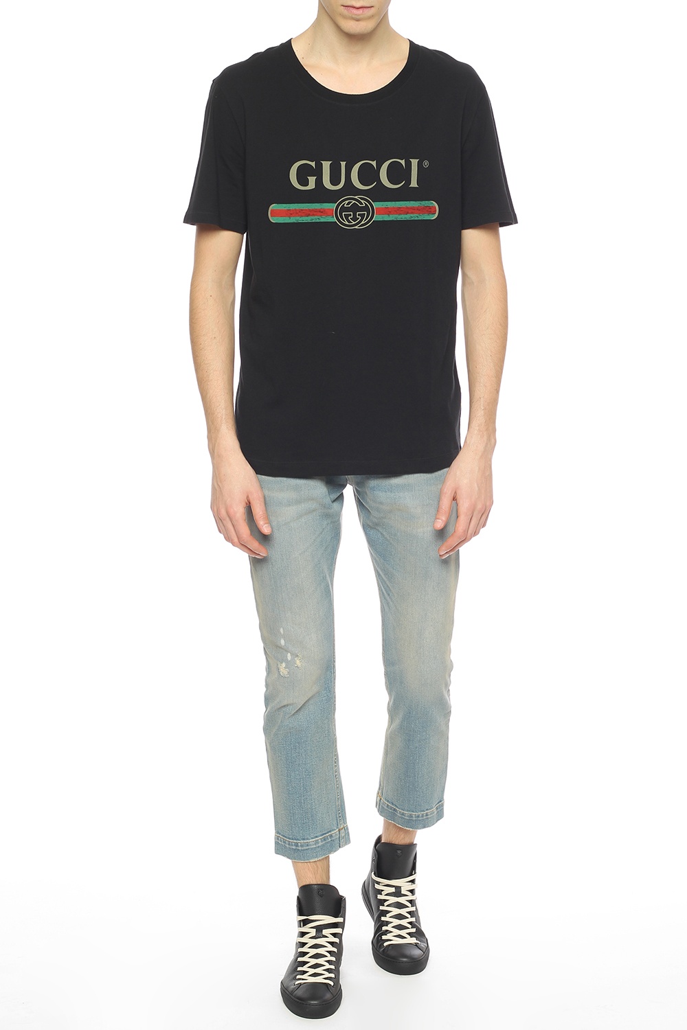 Gucci Logo-printed T-shirt