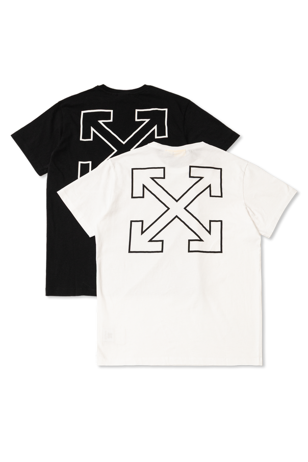 Off-White Kids Two-pack cotton t-shirts