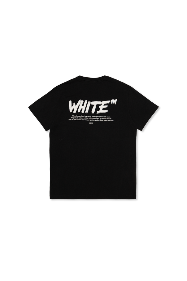 Off-White Kids Printed logo T-shirt