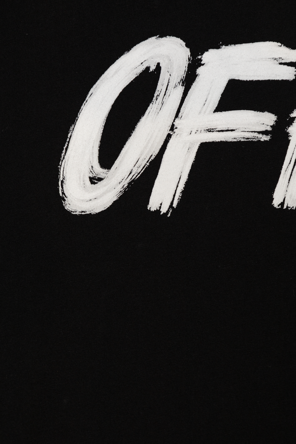 Off-White Kids Printed logo T-shirt