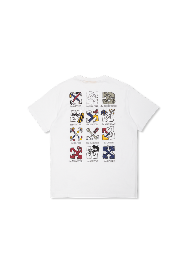 Off-White Kids Camiseta con estampado