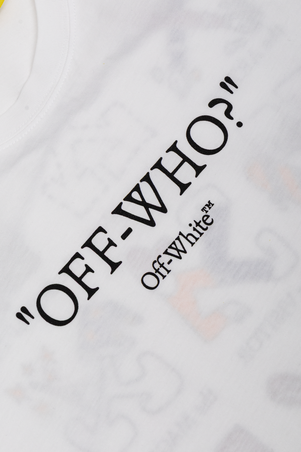 Off-White Kids Camiseta con estampado